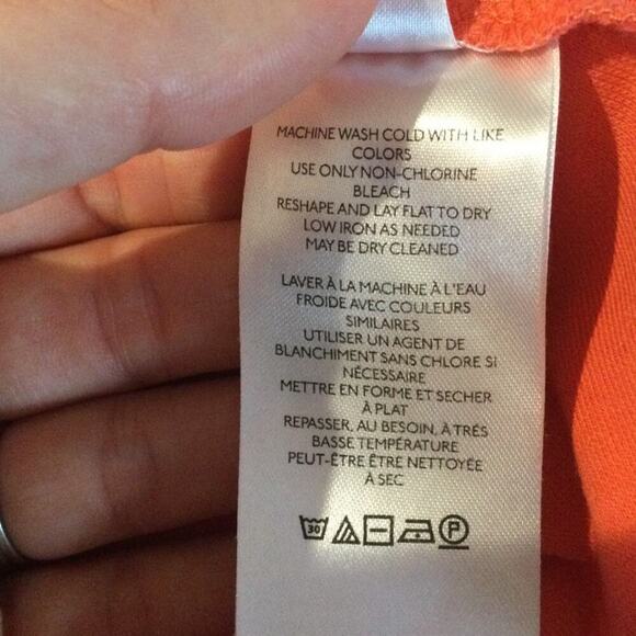 Anthropologie Maeve Womens Amalfi Coastal Sleeveless Tank Top Size Large Orange - Picture 11 of 13